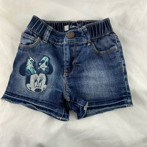 Minnie Mouse toddler shorts